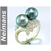 Image 1 : Estate 2.75 ct Emerald & Diamond Pendant 14kt Gold USGL