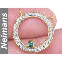 CERT 9.5 MM Tahitian Pearl, Sapphire & Diamond Earrings