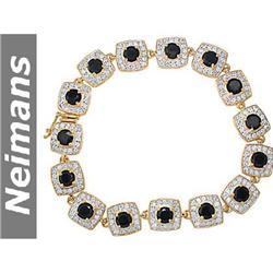 Estate Gem 6.25 ct Green Amethyst & Diamond Pendant 14k