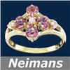 Image 1 : Certified 3.50 ct Ruby & Diamond Eternity Ring 14K Gold