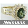Image 1 : Estate 1.75 ct Apatite Ring & 14kt Gold USGL CERTIFIED