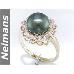 Antique 2.25 ct Ruby & Diamond Ring 14kt Gold