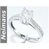 Image 1 : Estate 1.25 ct Fire Opal & Diamond Ring 14kt Gold USGL
