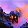Image 2 : Thomas Leung, "Molten Rock" Framed Hand Embellished Limited Edition on Canvas, N