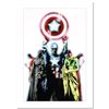 Image 1 : Marvel Comics, "Avengers #491" Numbered Limited Edition Canvas by Jae Lee with C