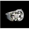 0.50 ctw Diamond Ring - 14KT White Gold