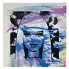 Image 1 : Gail Rodgers, "Barbie" Hand Signed Original Hand Pulled Silkscreen Mixed Media o