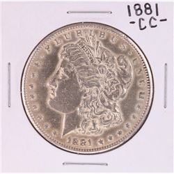 1881-CC $1 Morgan Silver Dollar Coin