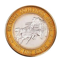 .999 Silver Sam's Town Las Vegas, Nevada $10 Limited Edition Casino Gaming Token