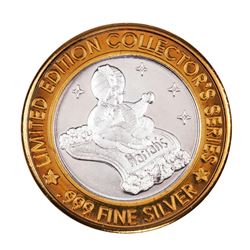 .999 Silver Harrah's Shreveport, Louisiana $10 Casino Limited Edition Gaming Token