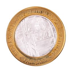 .999 Silver Sierra Sid's Sparks, Nevada $10 Casino Limited Edition Gaming Token