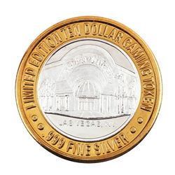 .999 Silver Golden Nugget Las Vegas, Nevada $10 Limited Edition Casino Gaming Token