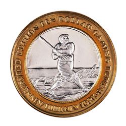 .999 Silver New York New York Hotel & Casino $10 Limited Edition Gaming Token