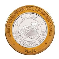 .999 Silver Plaza Hotel & Casino Nevada $10 Gaming Token Limited Edition