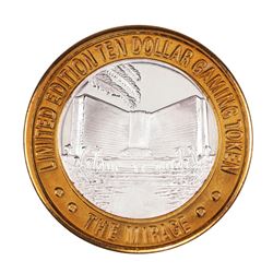 .999 Silver The Mirage Las Vegas, Nevada $10 Casino Limited Edition Gaming Token