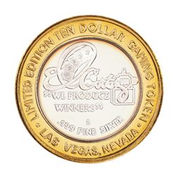 .999 Fine Silver El Cortez Hotel & Casino Las Vegas $10 Limited Edition Gaming Token