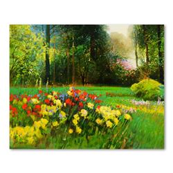 Ming Feng "Timberland" Original Oil On Canvas