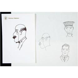 Reagan, Ronald - Presidential Doodles
