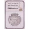 Image 1 : 2003-W $100 Proof Platinum American Eagle Coin NGC PF69 Ultra Cameo