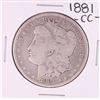 Image 1 : 1881-CC $1 Morgan Silver Dollar Coin