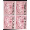Image 1 : CANADA #8Pi MINT XF-SELECT IMPERF BLOCK 4 WITH SPECIMEN
