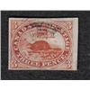 Image 1 : #4c VF-USED WITH BIG MARGIN RIBBED PAPER VARIETY