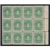 Image 1 : NEWFOUNDLAND #44 XF-NH BLOCK OF 12 WITH INSCRIPTION