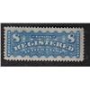 Image 1 : #F3 VF-LH REGISTERED LETTER STAMP C$600,00