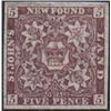 Image 1 : NEWFOUNDLAND #19b IMPERF XF-NH