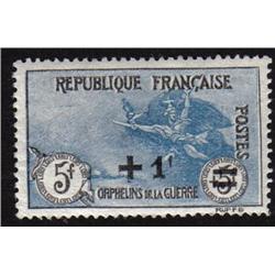 France #B19a  MINT LH   PALE BLUE SHADE
