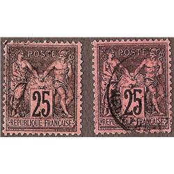 France USED #93 (Yvert #91-91a) SON CDS SELECT CHOICE CAT56€