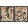 Image 1 : France USED #108 (Yvert #105-105var) SON CDS SELECT CHOICE CANCEL   CAT90€