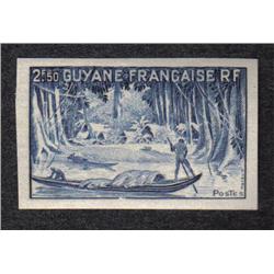 FRENCH GUYANA #199 XF-NH IMPERF