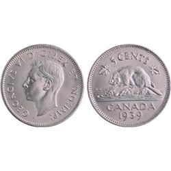 Canada 5¢ 1939 MS63