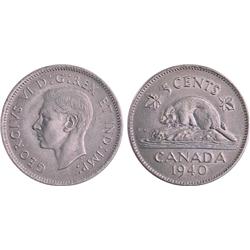 Canada 5¢ 1940 MS63