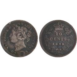 Canada 10¢ 1875 Fine