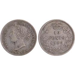 Canada 10¢ 1885 VF20