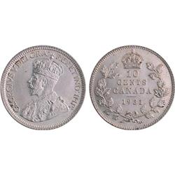 Canada 10¢ 1931 MS63
