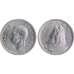 Canada 10¢ 1951 MS65