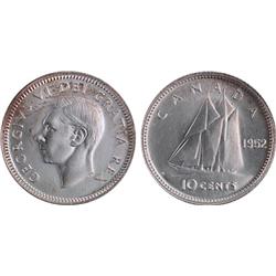 Canada 10¢ 1952 MS65