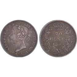 Canada 20¢ 1858 VF20