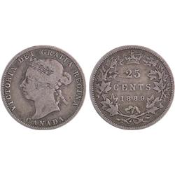 Canada 25¢ 1889 VG8