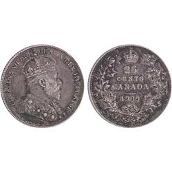 Canada 25¢ 1905 VF30