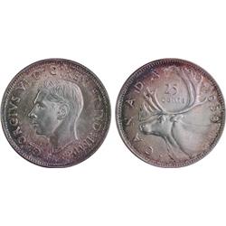 Canada 25¢ 1938 MS60