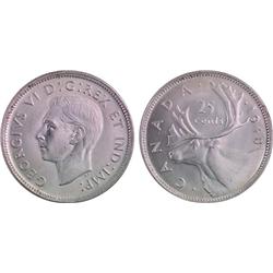 Canada 25¢ 1940 MS64