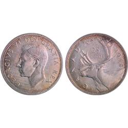 Canada 25¢ 1948 MS64