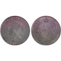 Canada 50¢ 1872H EF