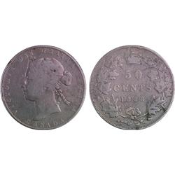 Canada 50¢ 1888 VG8