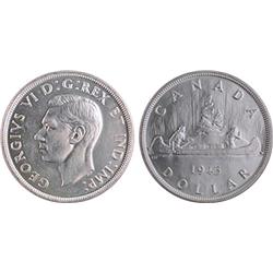 Canada $1 1945 MS62