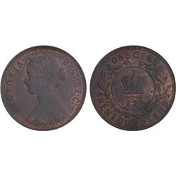 Nfld. 1¢ 1890 MS60+